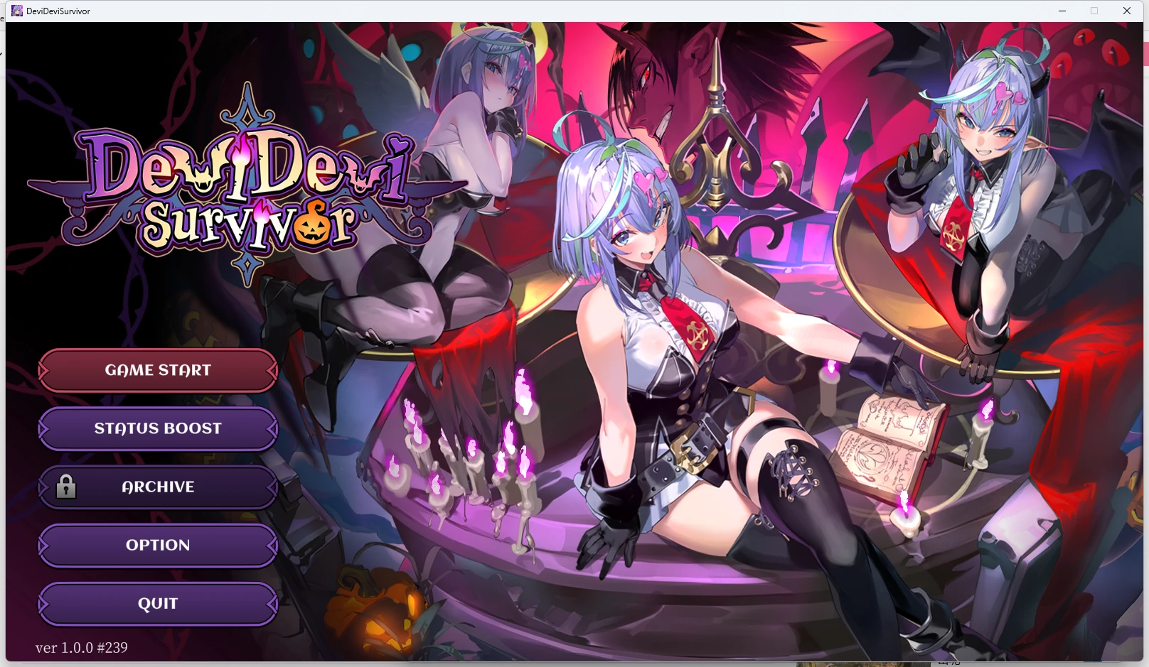 [roguelike/中文]（度盘补档）1213类恶魔幸存者-紫星的菜单 - 仅收录精品的小站